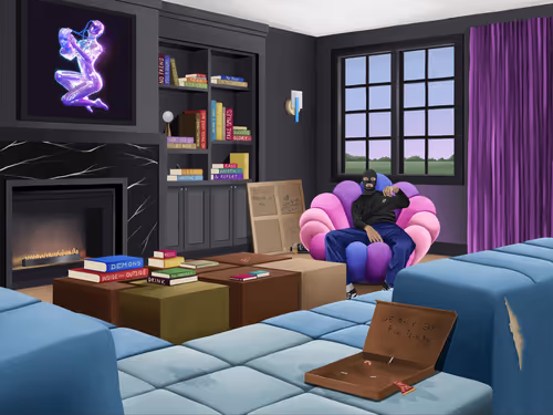 My dark twisted fantasy open edition by DotPigeon