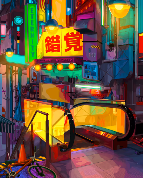 Crash + Burn Open Edition by Mad Dog Jones